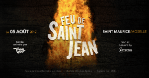 Feu de saint jean Saint Maurice